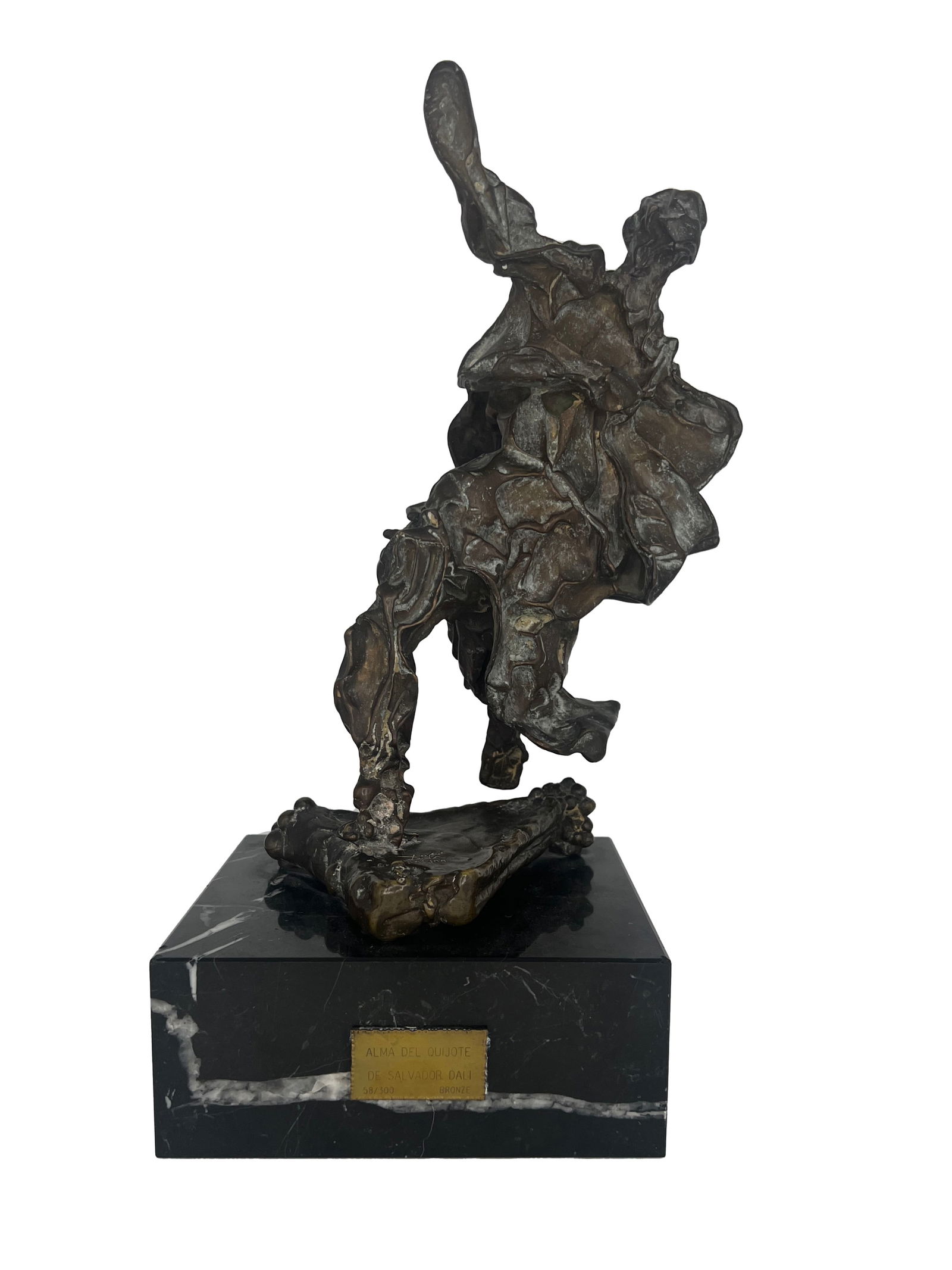 Salvador Dalí, Alma del Quijote, Bronze Sculpture, 1969 (1 of 7)