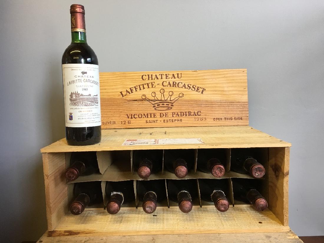 Chateau Laffitte-Carcasset Saint-Estephe 1983 Twelve (1 of 1)