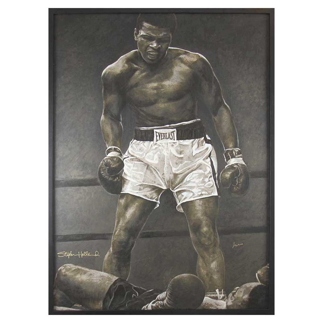 Muhammad Ali  Serigraph by Stephen Holland (1 of 3)