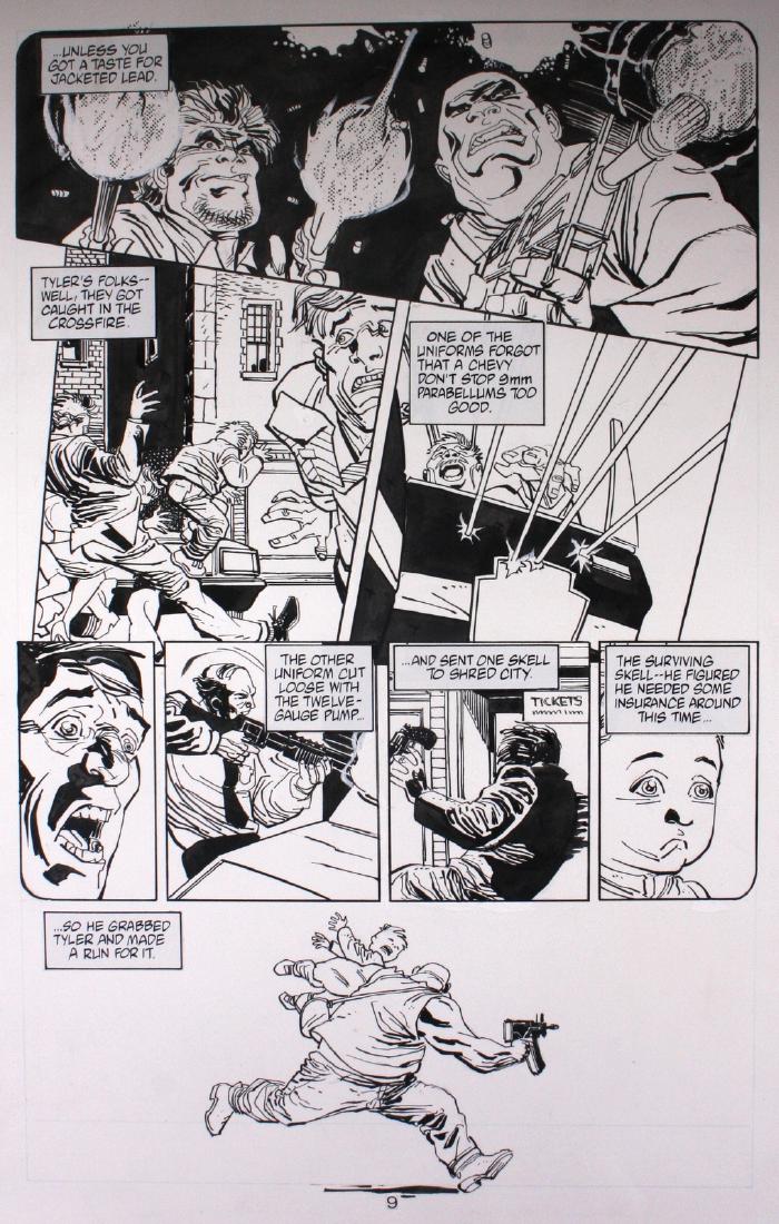Anthony Williams Batman Toyman Original Comic Art (1 of 3)