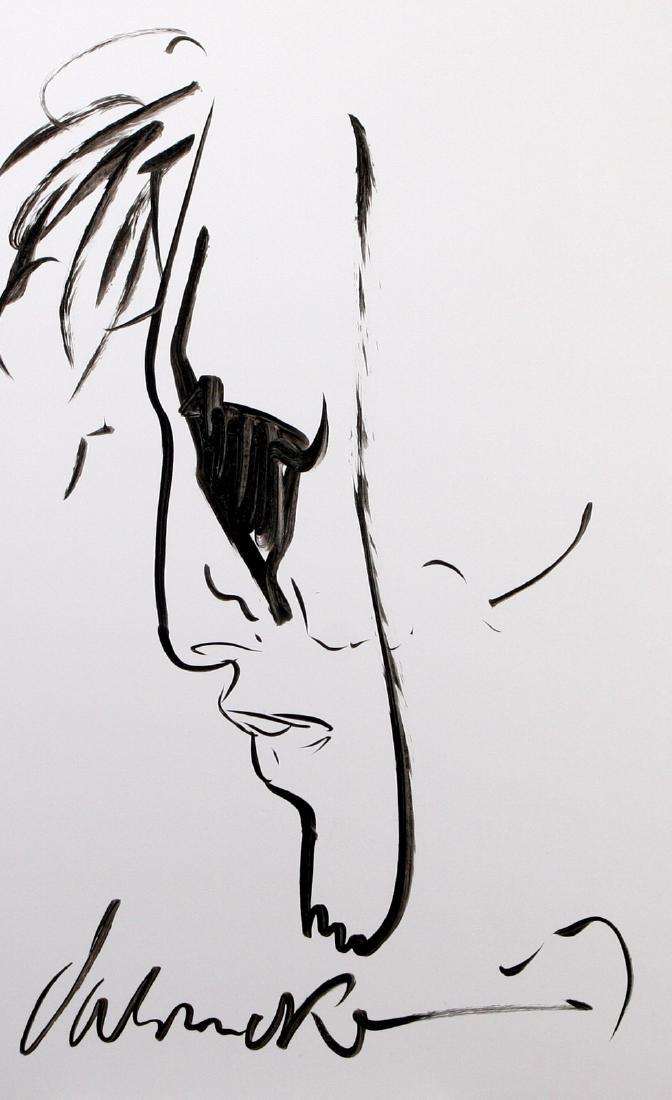 Original Vertigo Profile Comic Book Ink Sketch (1 of 3)