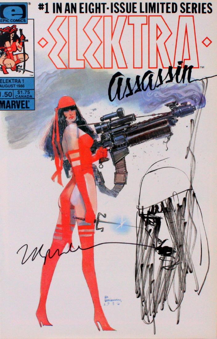 Bill Skienkiewicz Signed Book and Sketch (1 of 3)