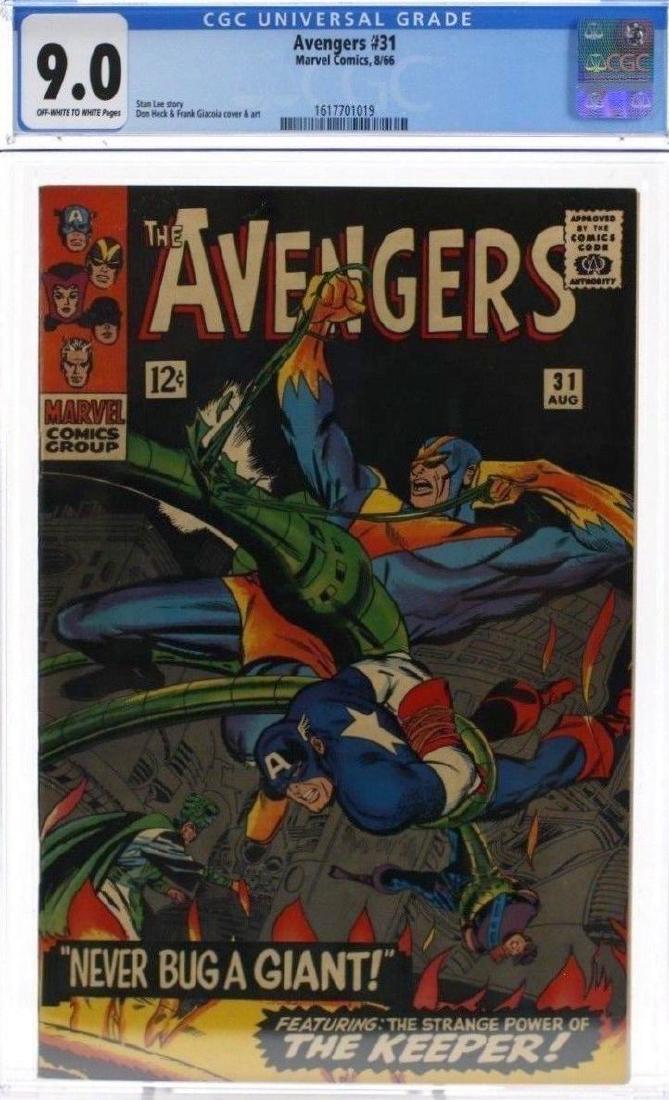 Avengers #31 CGC Graded Stan Lee Book (1 of 3)