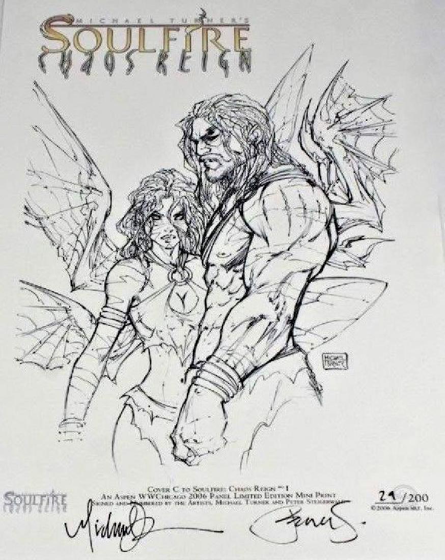 Turner & Steigerwald Signed Soulfire Comic Print (1 of 3)
