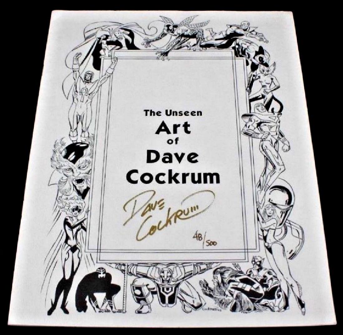 Dave Cocrun Signed Sketchbook (1 of 3)