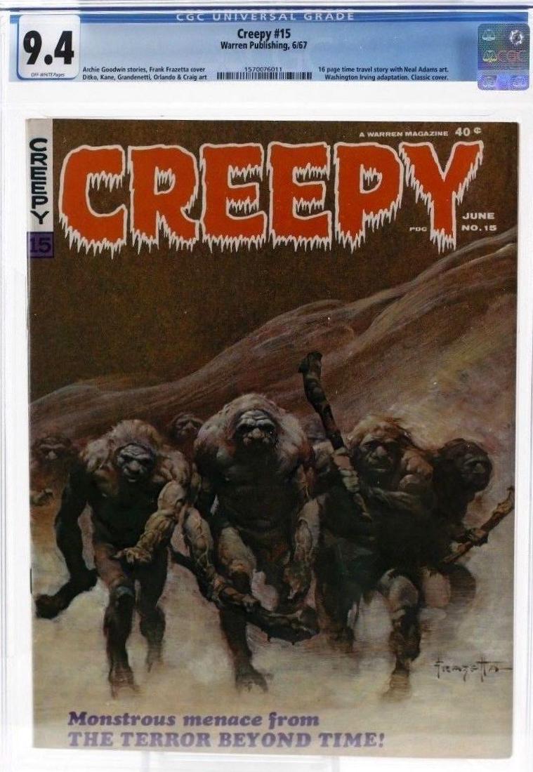 Warren Creepy #15 CGC Graded Book (1 of 2)