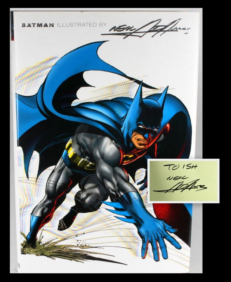 Neal Adams Signed Hardcover Batman Book (1 of 4)