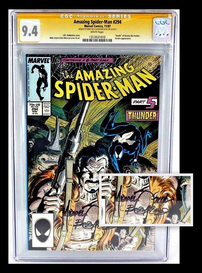 Amazing Spider-Man #294 Signed & CGC Graded Book (1 of 4)