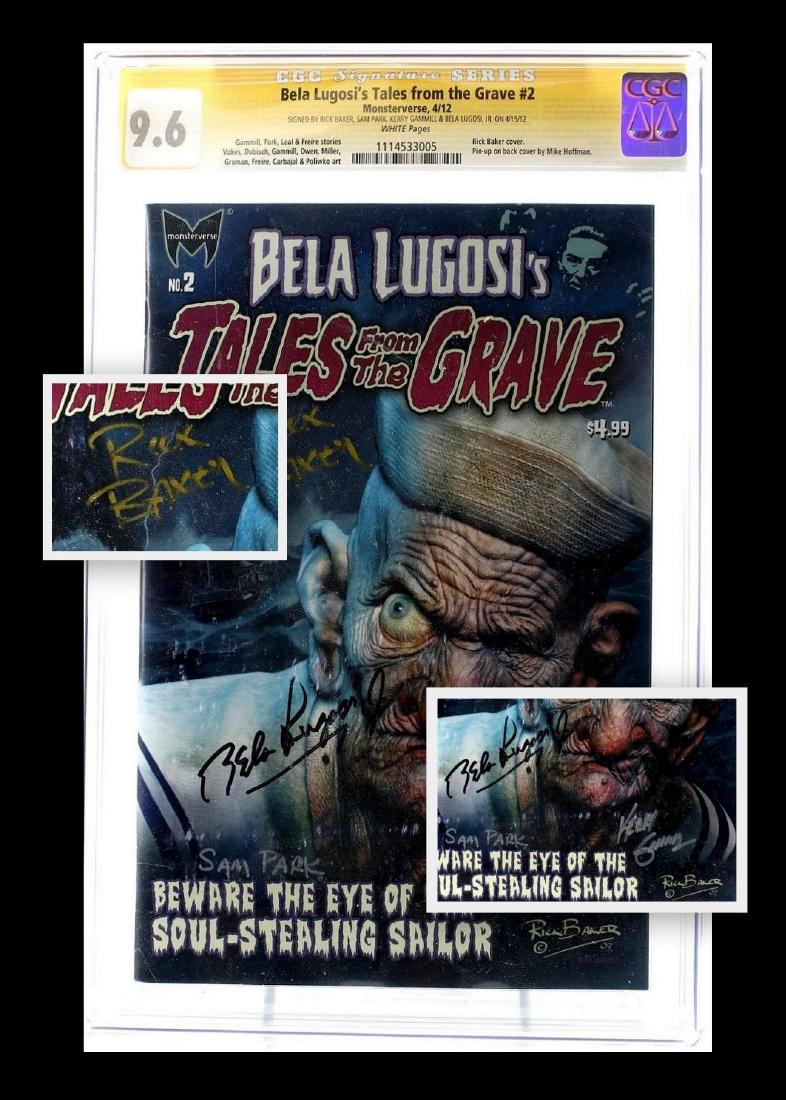 Tales From The Grave #2 Signed & CGC Graded  Book (1 of 4)