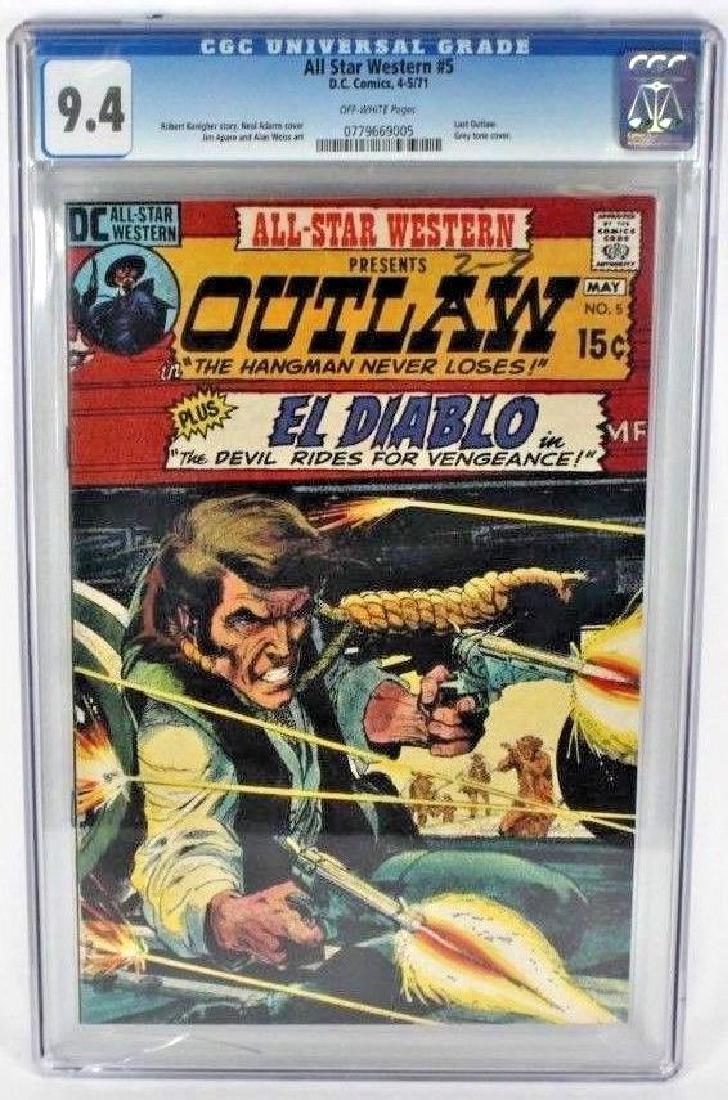 All Star Western: Outlaw #5 CGC Graded DC Book (1 of 4)