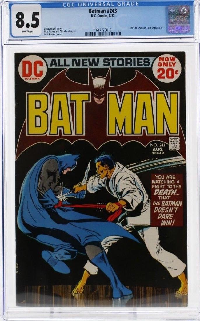 Batman #243 CGC Graded DC Comic Book (1 of 3)