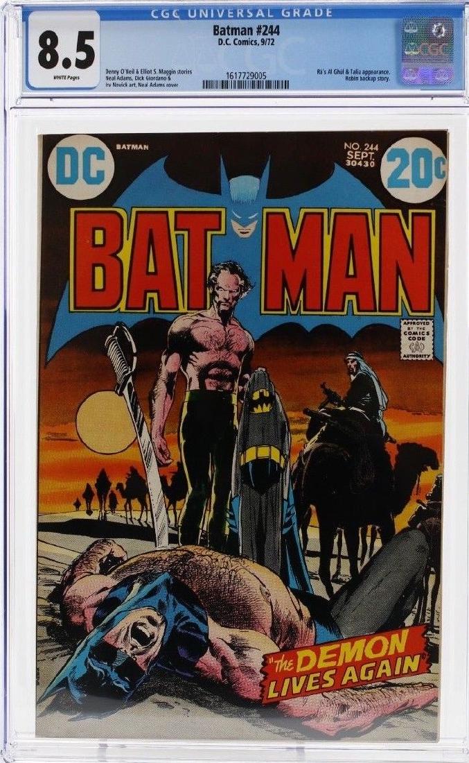 Batman #244 CGC Graded DC Comic Book (1 of 3)