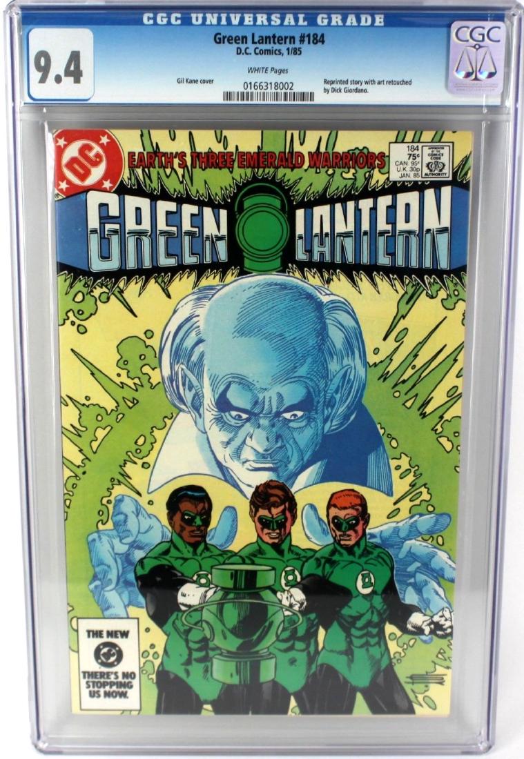 Green Lantern #184 CGC Graded DC Comic Book (1 of 3)