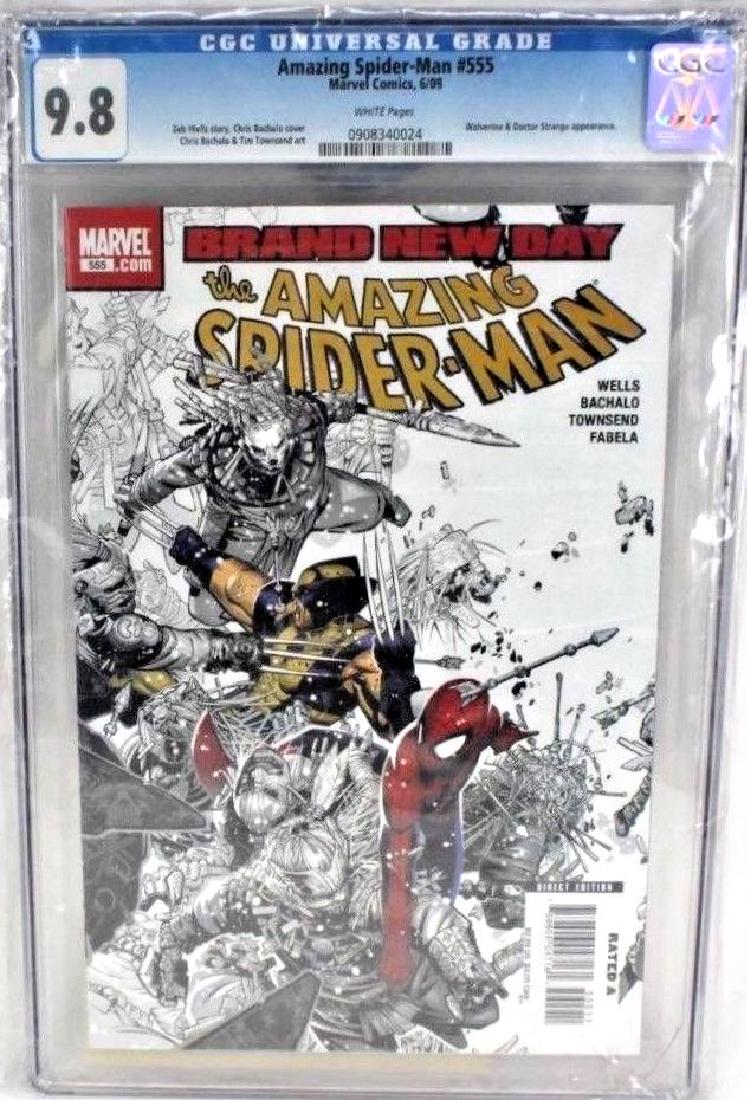 Amazing Spider-Man #555 CGC Graded Comic Book (1 of 4)