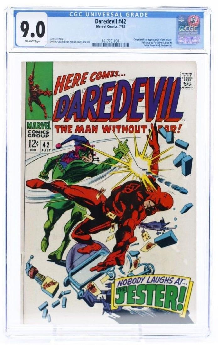 Daredevil #42 CGC 9.0 Marvel Comic Book (1 of 3)