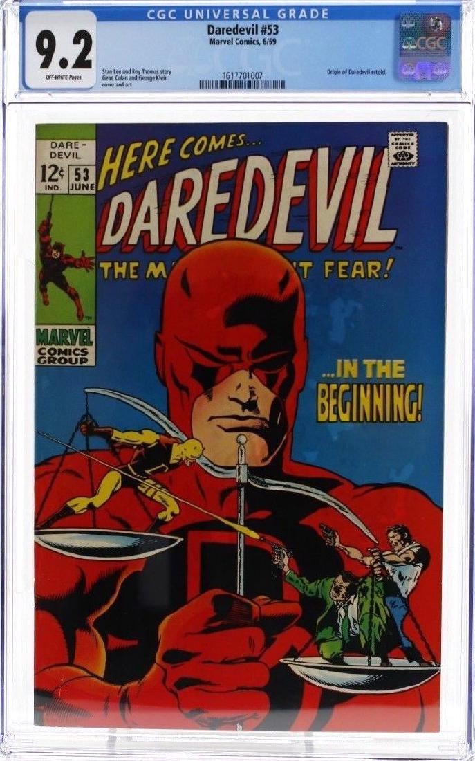 Daredevil 53 CGC Graded Marvel Comic Book (1 of 3)