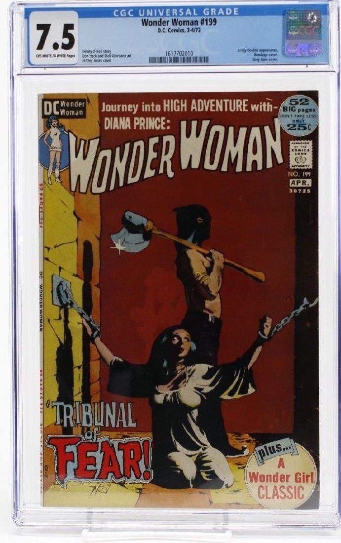Wonder Woman #199 CGC Graded DC Comic Book (1 of 3)