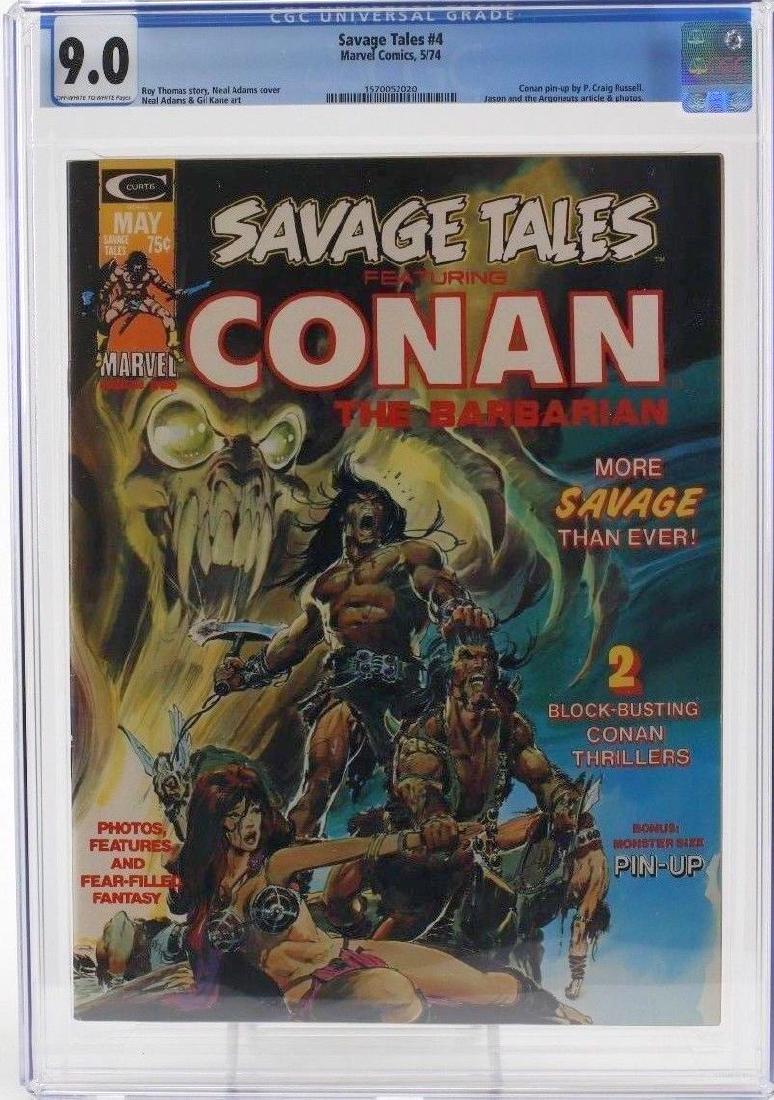 Curtis Savage Tales #4 CGC Graded Comic Book (1 of 3)