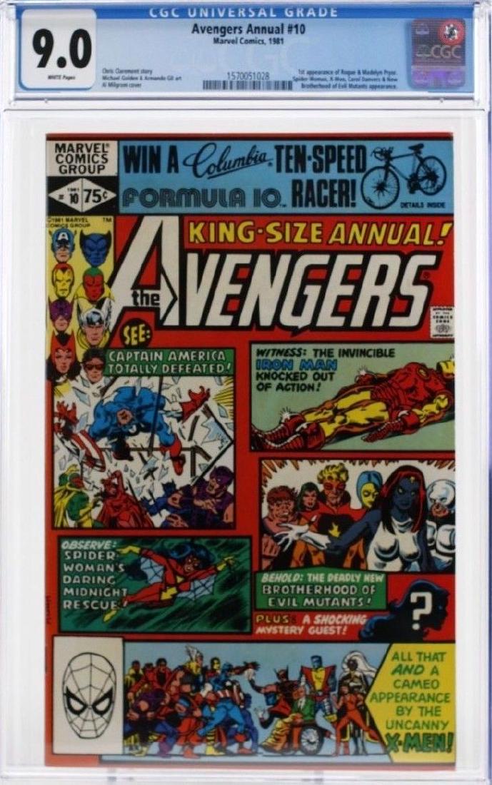 Avengers Annual #10 CGC Graded Marvel Comic Book (1 of 3)