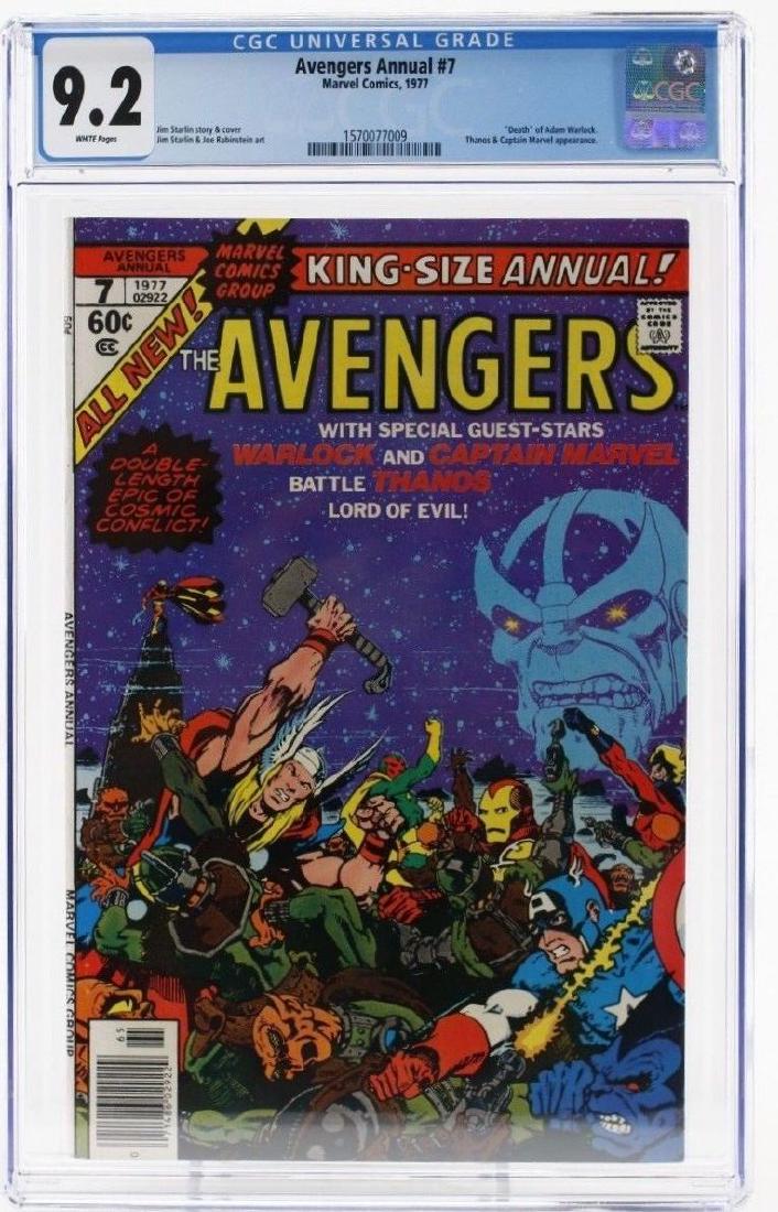Avengers Annual #7 CGC Graded Marvel Comic Book (1 of 3)