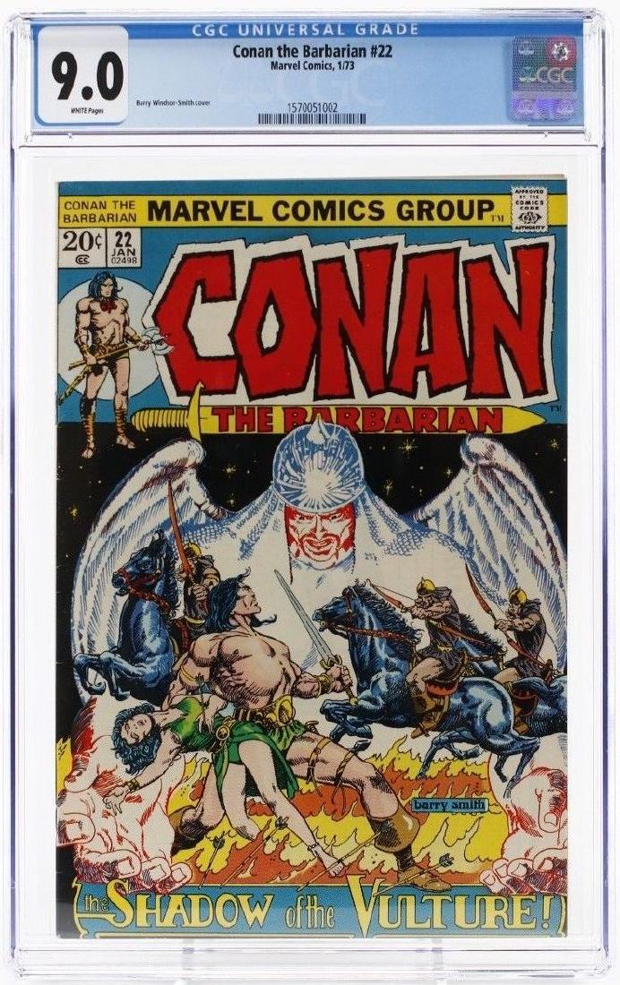 Conan The Barbarian #22 CGC Graded Comic Book (1 of 3)