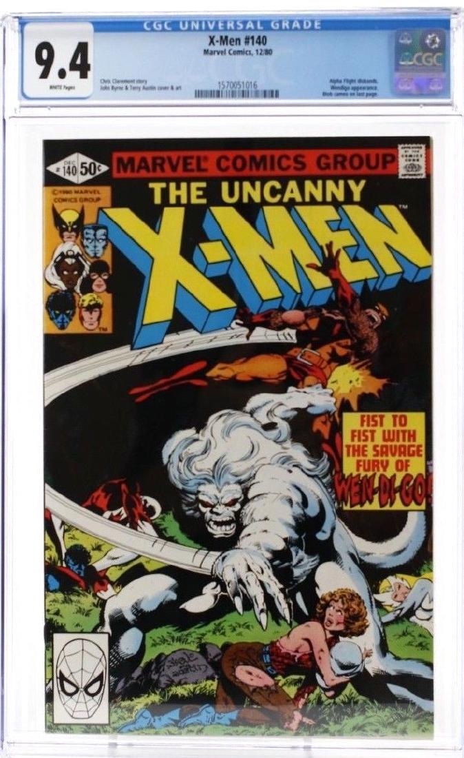 X-Men #140 CGC 9.4 Graded Marvel Comic Book (1 of 3)