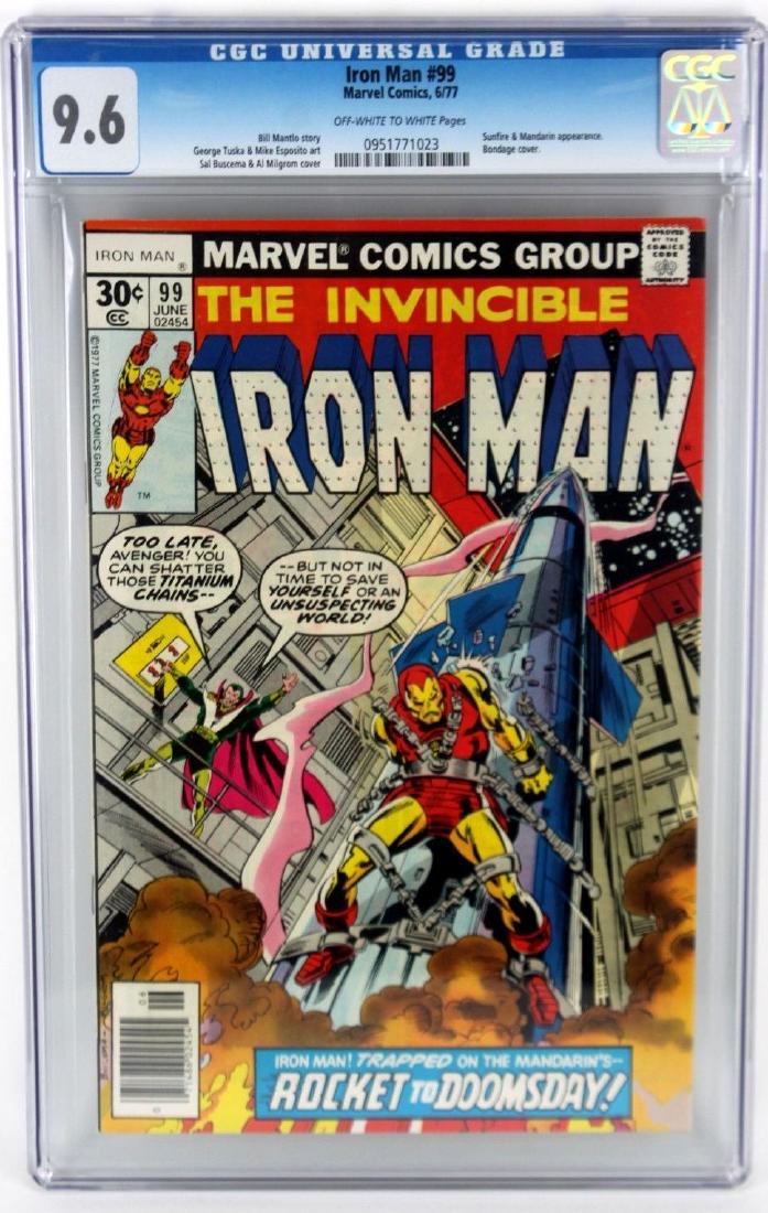 Iron Man #99 CGC 9.6 Graded Marvel Comic Book (1 of 3)