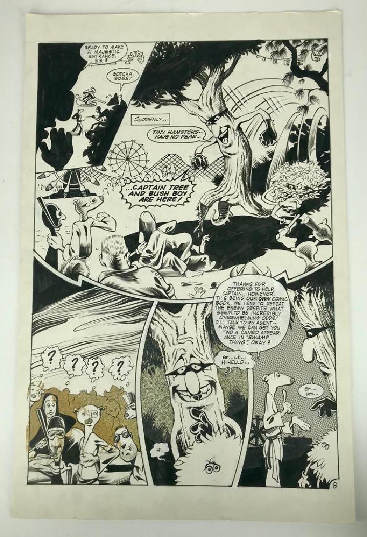 Sam Kieth Arbbh! Original Comic Art (1 of 2)