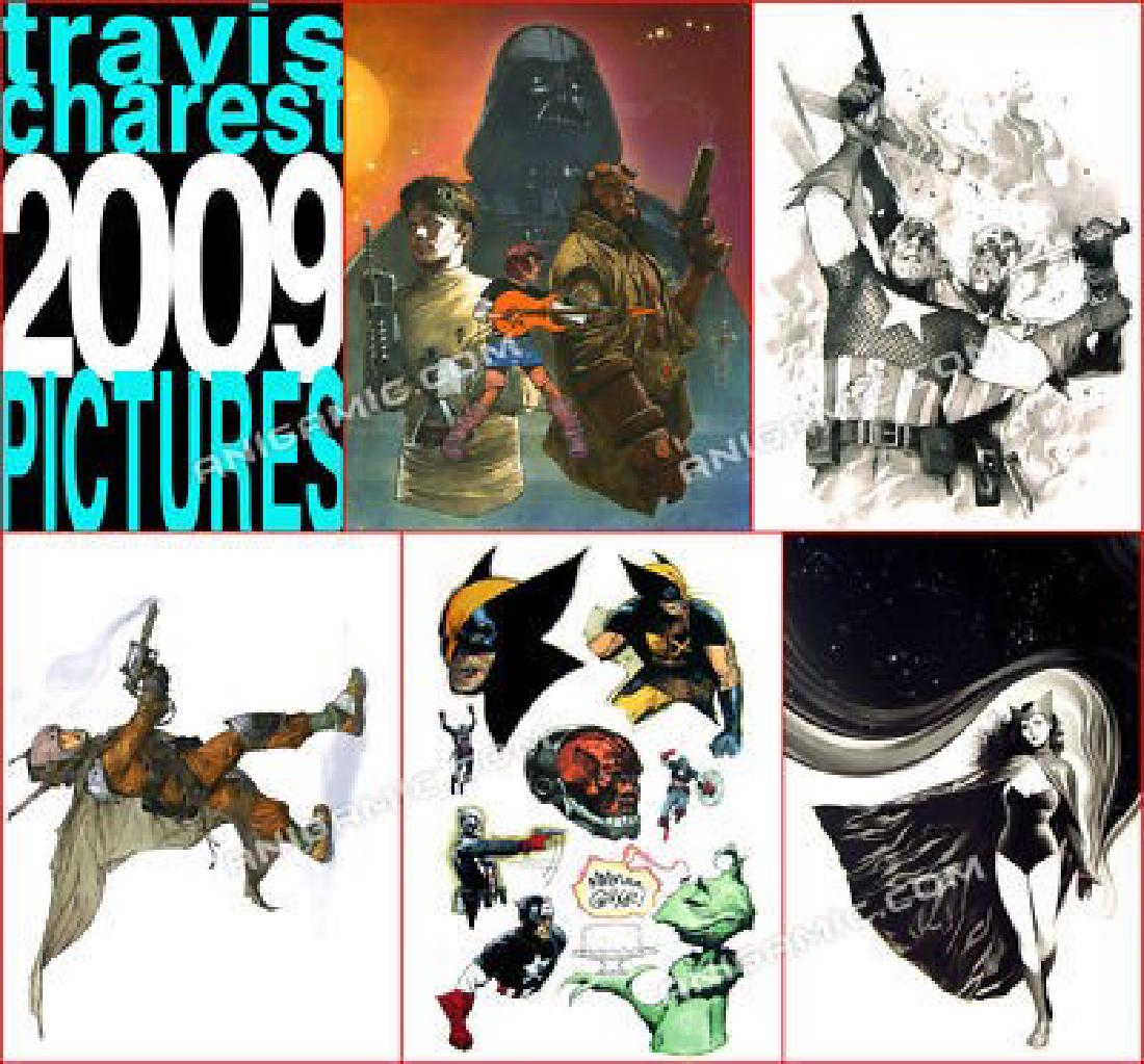 Travis Charest Signed Spacegirl Book + Sketch (1 of 3)