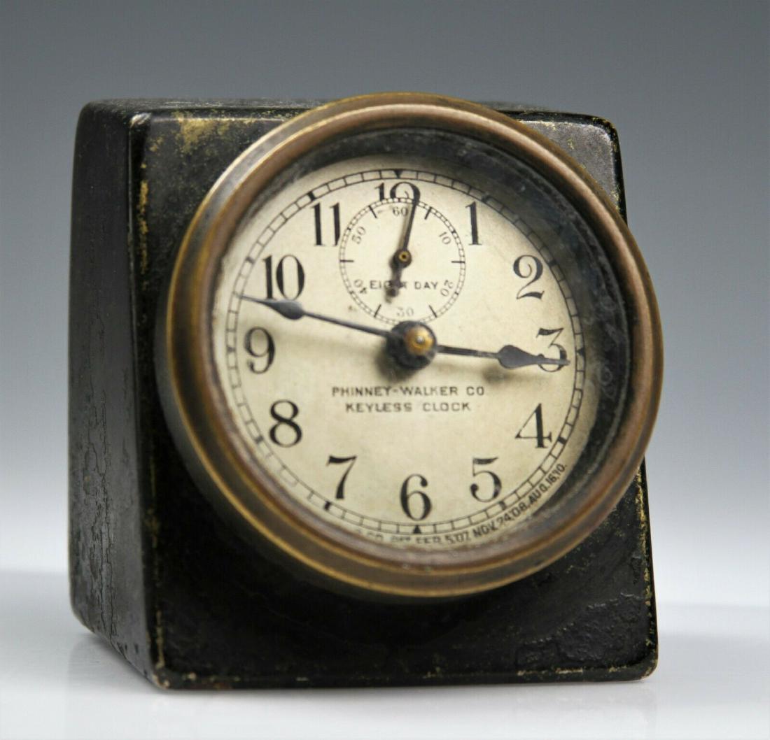 Antique Phinney Walker Co. Car Clock (1 of 5)