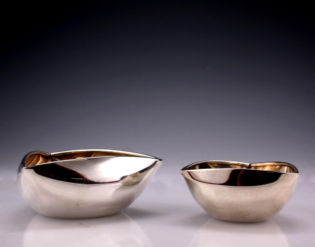 Pampaloni Italian Modernist Sterling Silver Bowl (1 of 3)