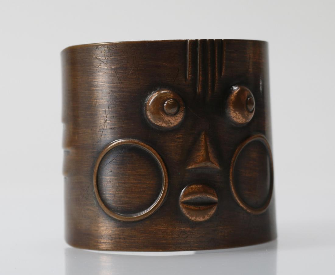 Rare Francisco Rebajes Copper Cuff Bracelet (1 of 3)