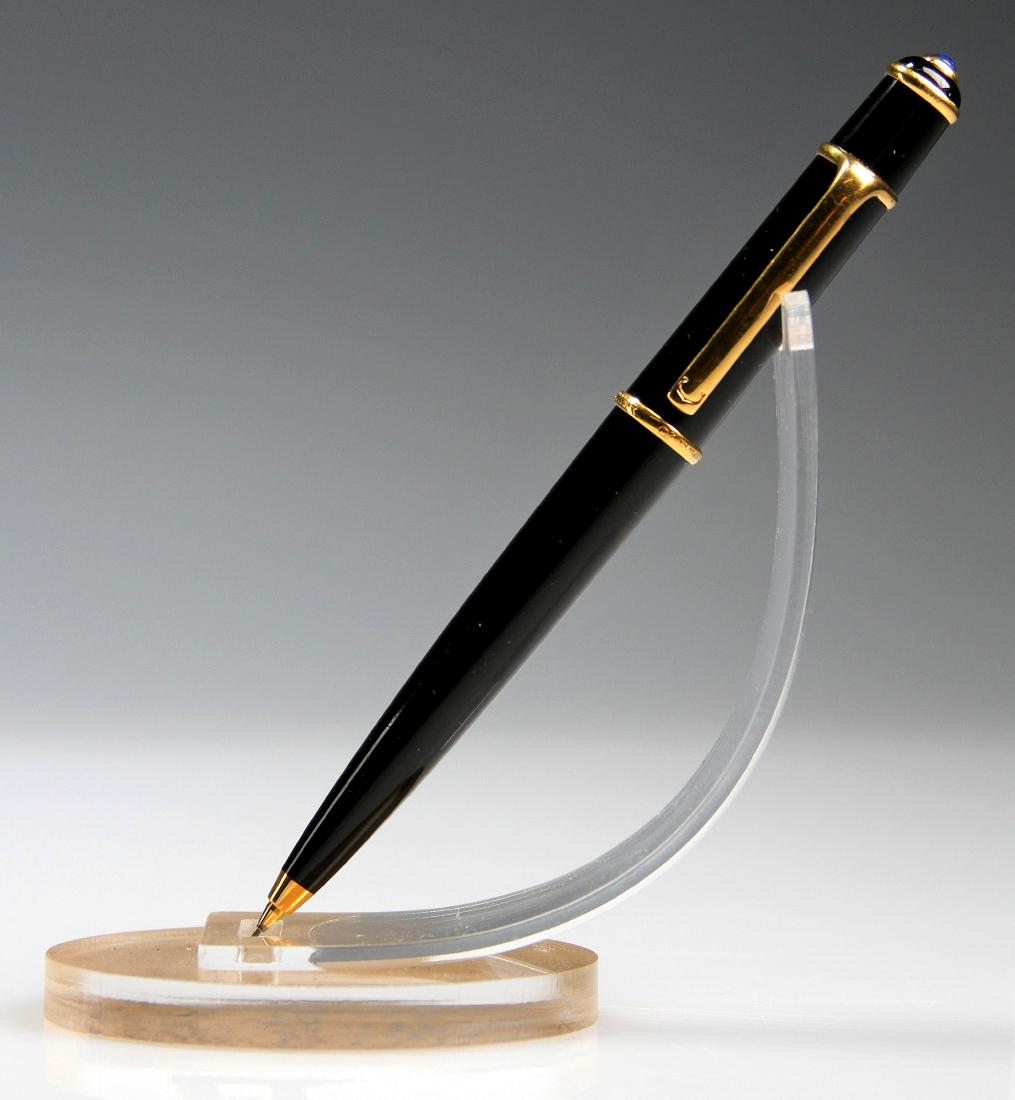 Cartier Black & Gold Trim Mechanical Pencil - ST180012 (1 of 4)