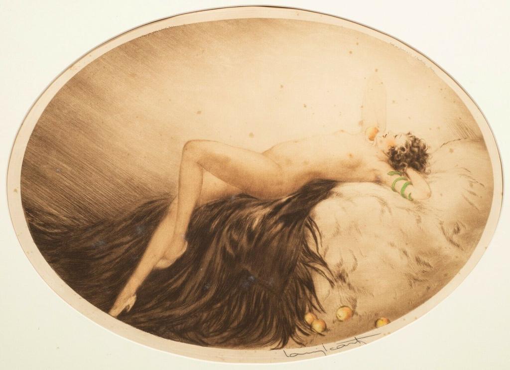 Louis Icart "Eve" Signed Etching (1 of 7)