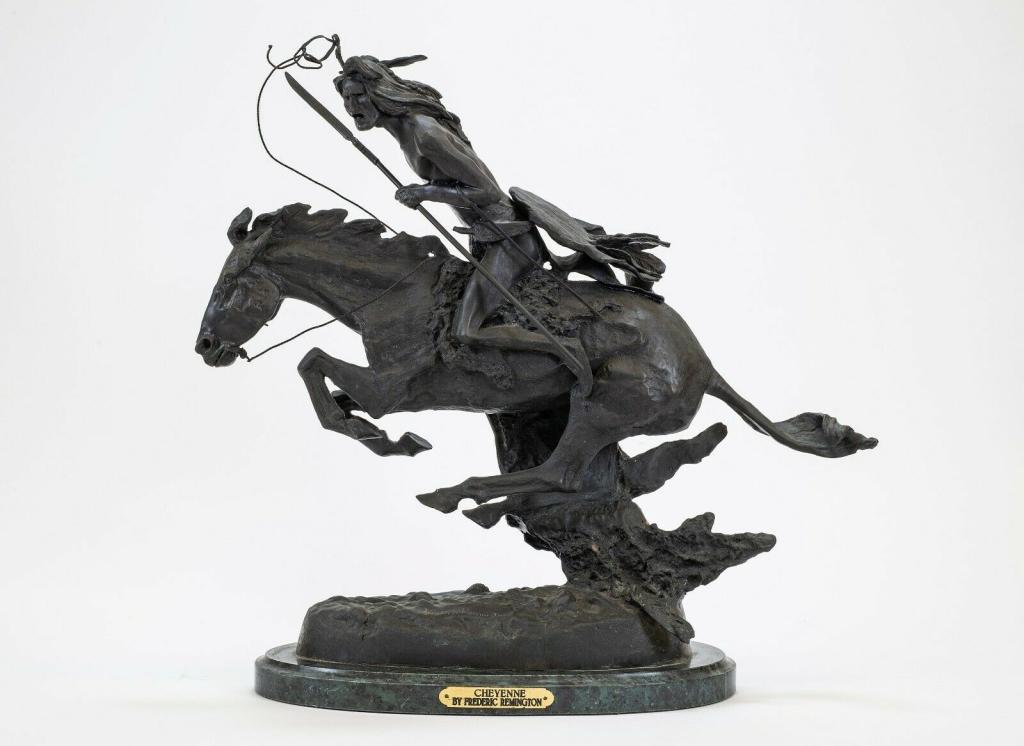 Frederic Remington Bronze, "Cheyenne" (1 of 6)