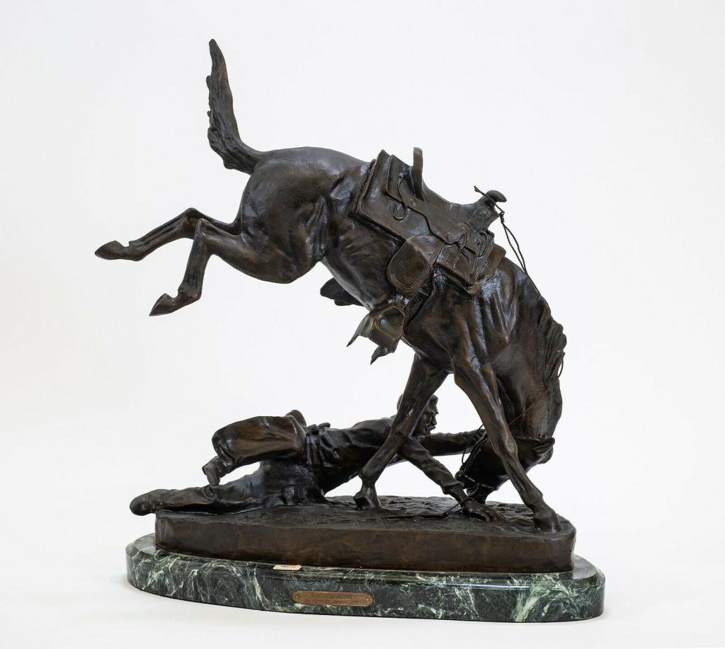 After Fredric Remington Bronze "Wicked Pony" (1 of 5)