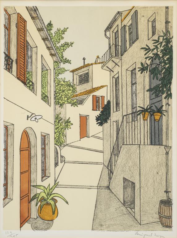 Denis Paul Noyer (French, 1940-) Signed Litho (1 of 5)