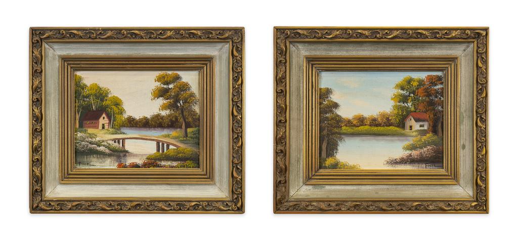 Pair of Landscape O/B, Signed Finel (1 of 9)