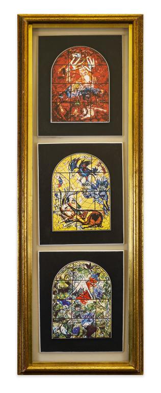 Marc Chagall Window Prints Framed (1 of 2)
