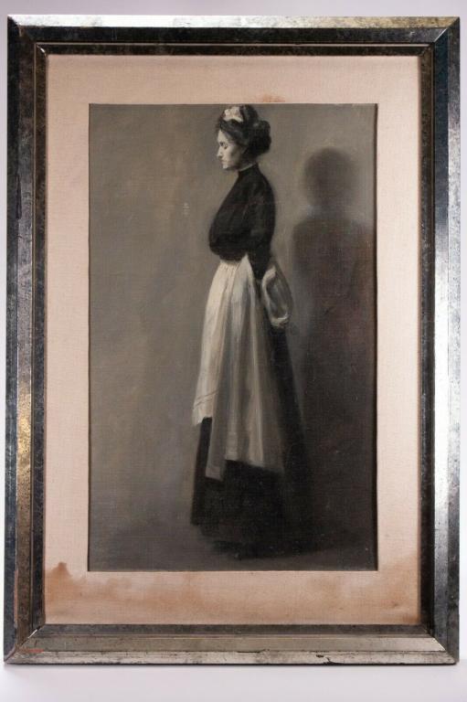 Antique Portrait Oil Painting, Bridgman (1 of 8)