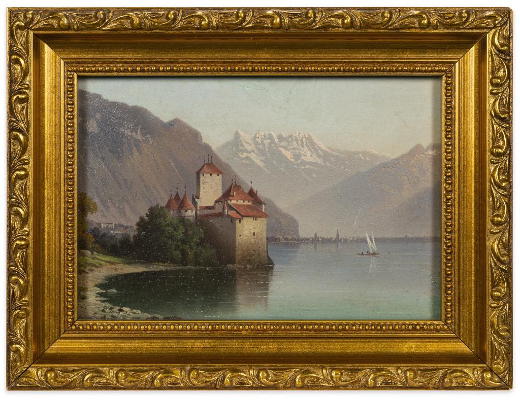 After Gustave Courbet, Oil on Board (1 of 4)