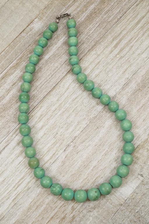 Vintage Turquoise Bead Necklace (1 of 4)