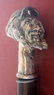 Judaica Figural Walking Stick / Cane - 4