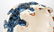 Majolica Frog Art Pottery Bowl - 3