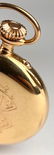 18k Gold Patek Philippe Open Face Pocket Watch - 9