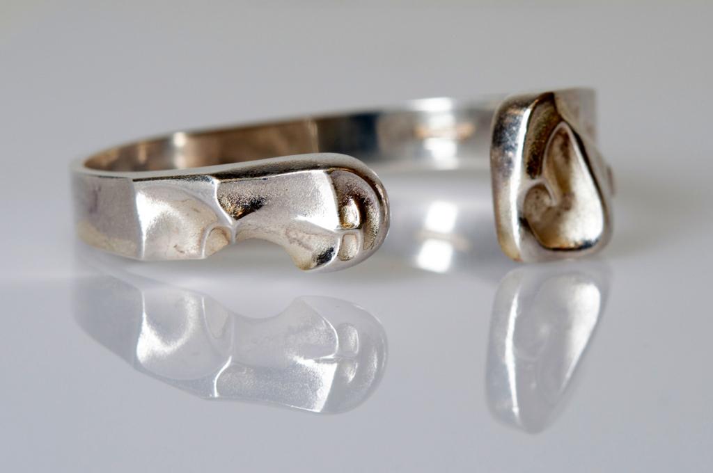 Lapponia Sterling Cuff Bracelet Bjorn Weckstrom (1 of 5)
