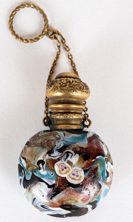 Antique 19th C. Murano Perfume Scent Bottle Italy (1 of 8)