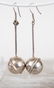 Sterling Taxco Mexico Dangle Drop Ball Earrings - 4