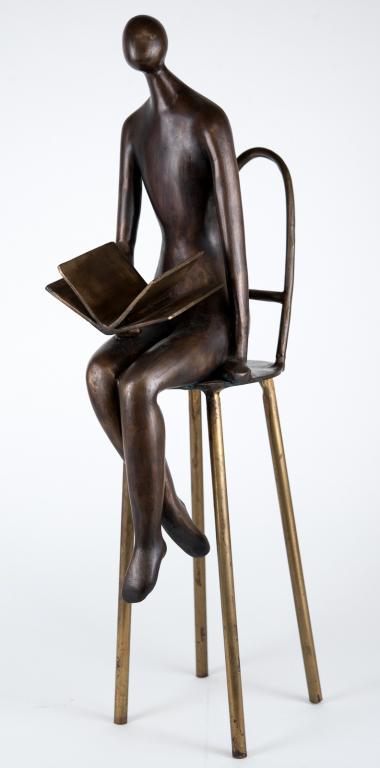 Cila Leviush (Born 1947) Seated Bronze (1 of 6)