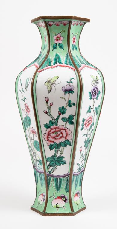 Chinese Canton Enamel Vase (1 of 7)